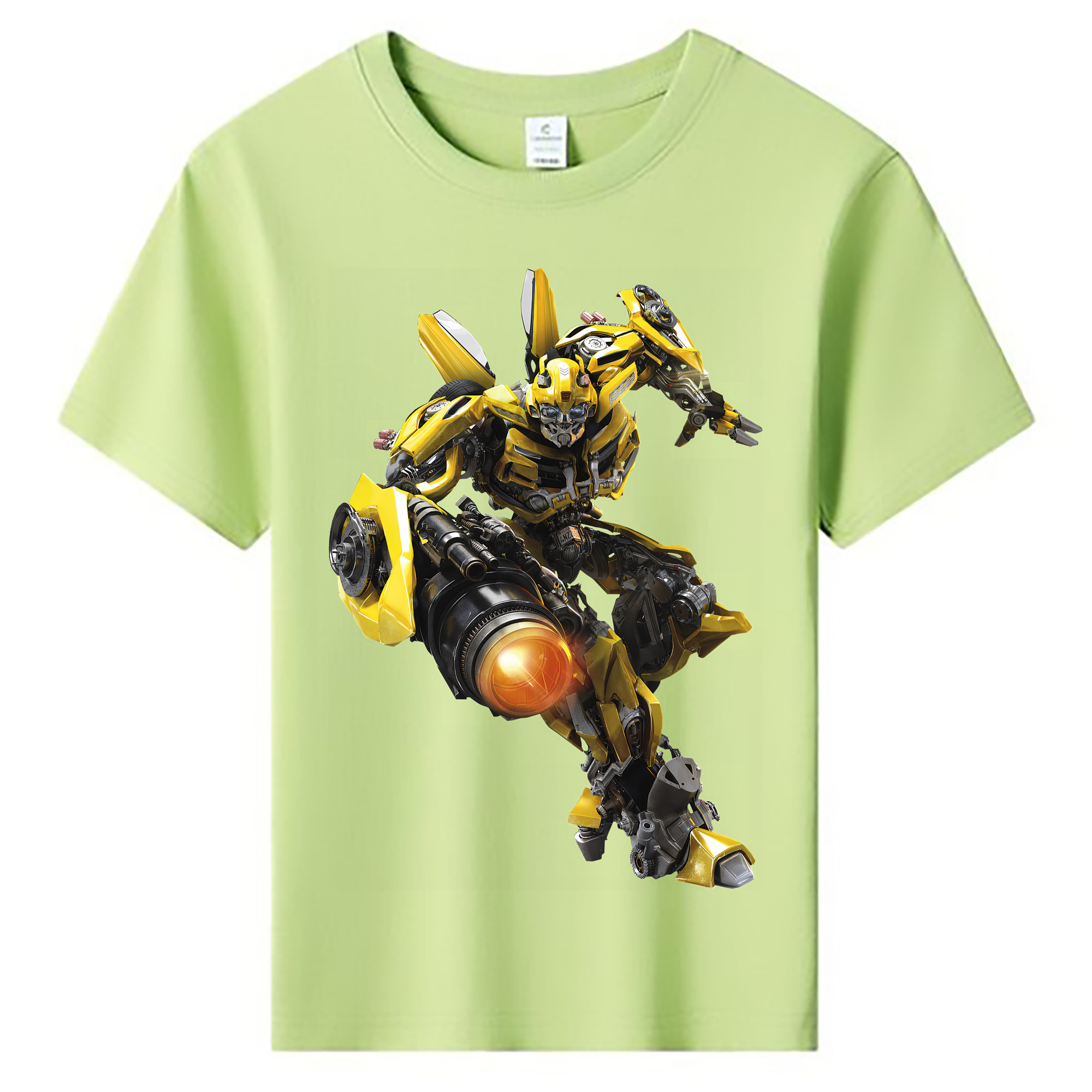 （画像用） Transformers トランスフォーマー 綿100％キッズTシャツ（フロントプリント）